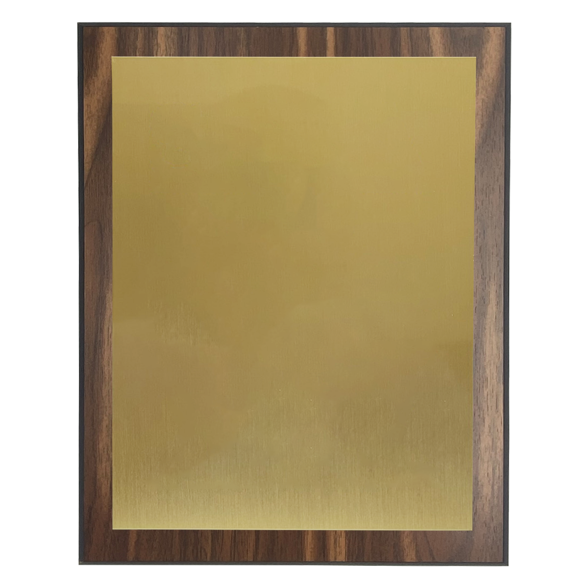 100 Series Plaque in Black, Cherry or Walnut Finish Board with Full Color Sublimated Plate