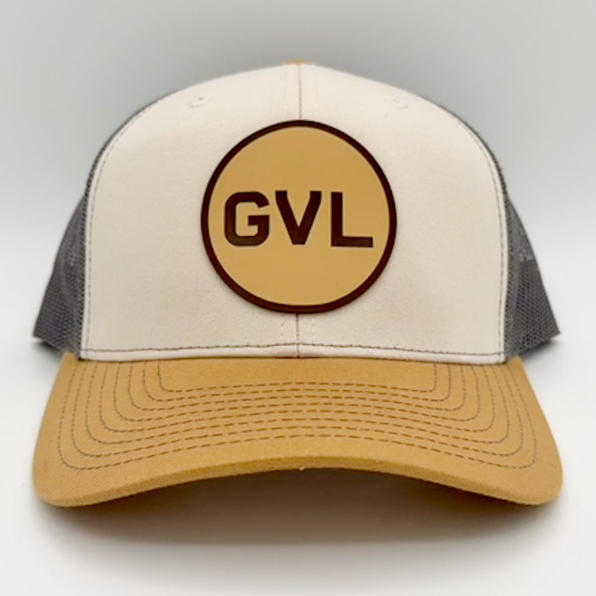 "GVL" Circle Patch Trucker Hat