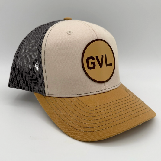 "GVL" Circle Patch Trucker Hat - 2 Color Options
