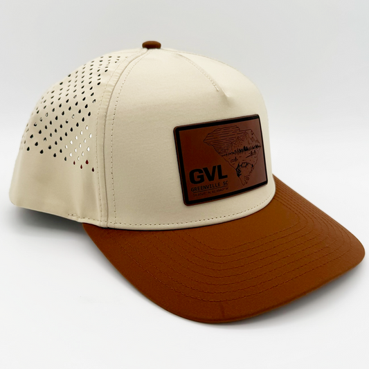 "GVL x Illustrated SC" Rectangular Patch Athletic Hat - 2 Color Options