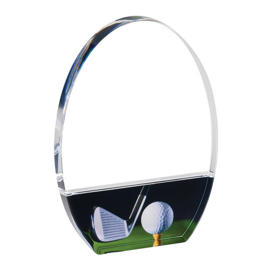 Golf Standing Acrylic Award