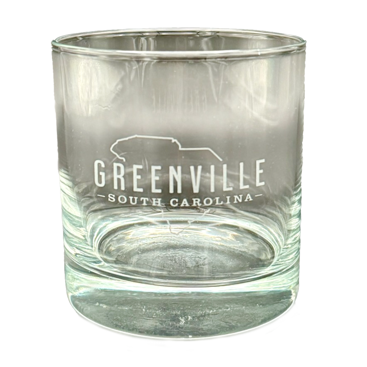 "Greenville in SC" 10.5 oz Rocks Glass