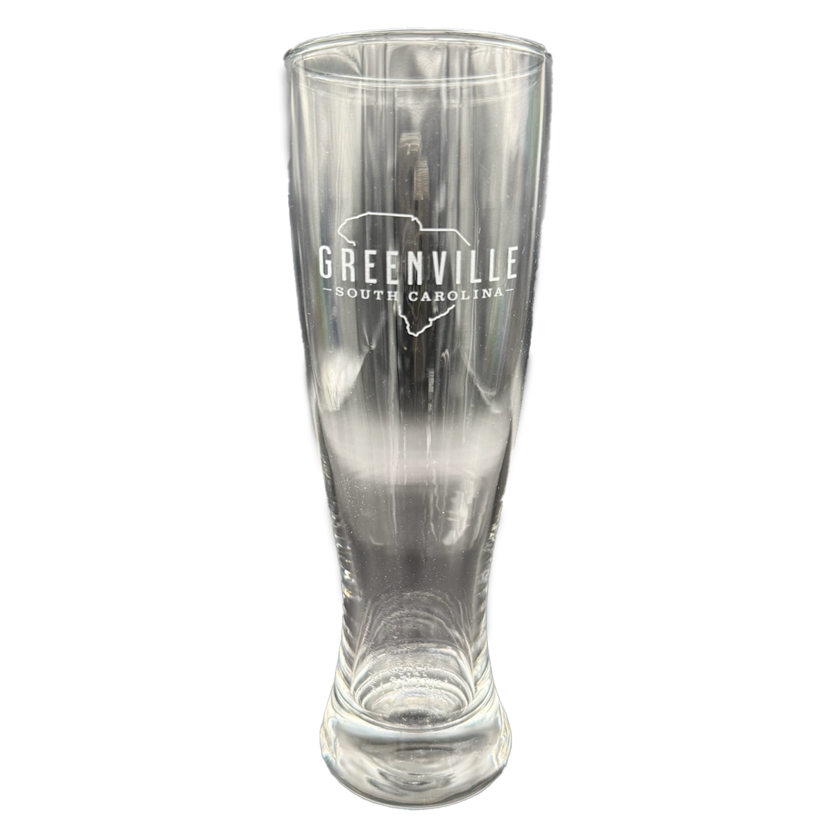 "Greenville in SC" 16 oz Pilsner Glass