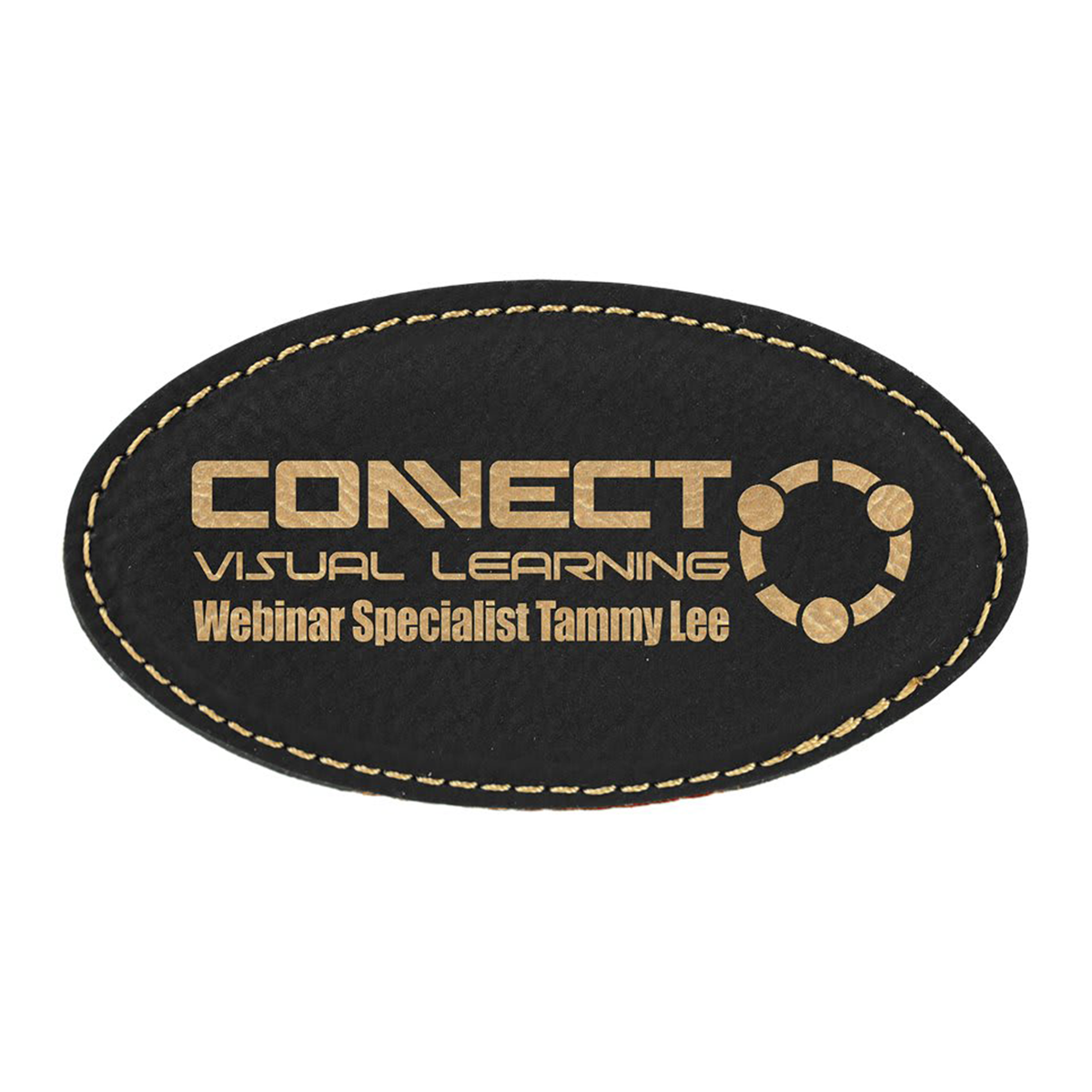 Leatherette Badges