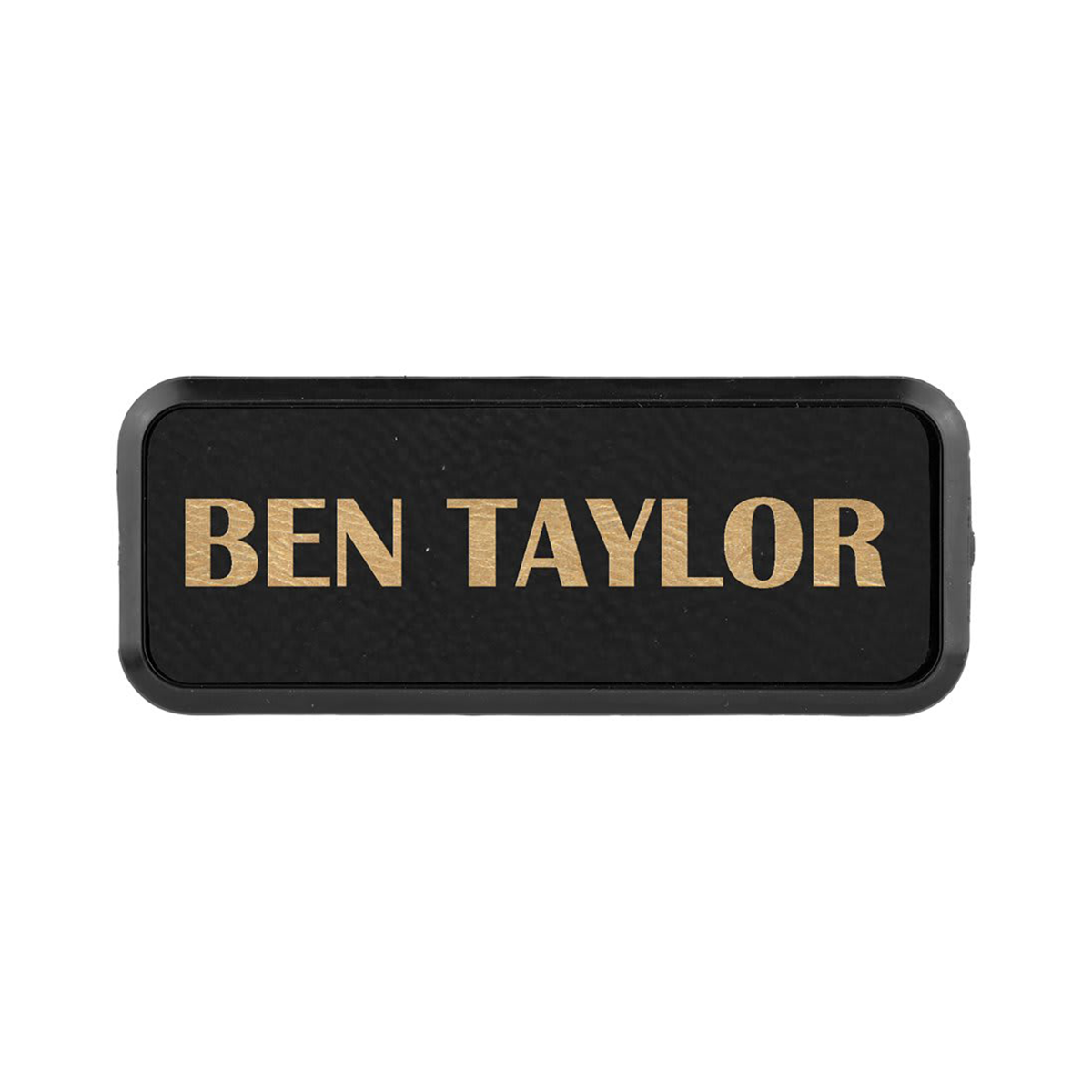 Leatherette Badges