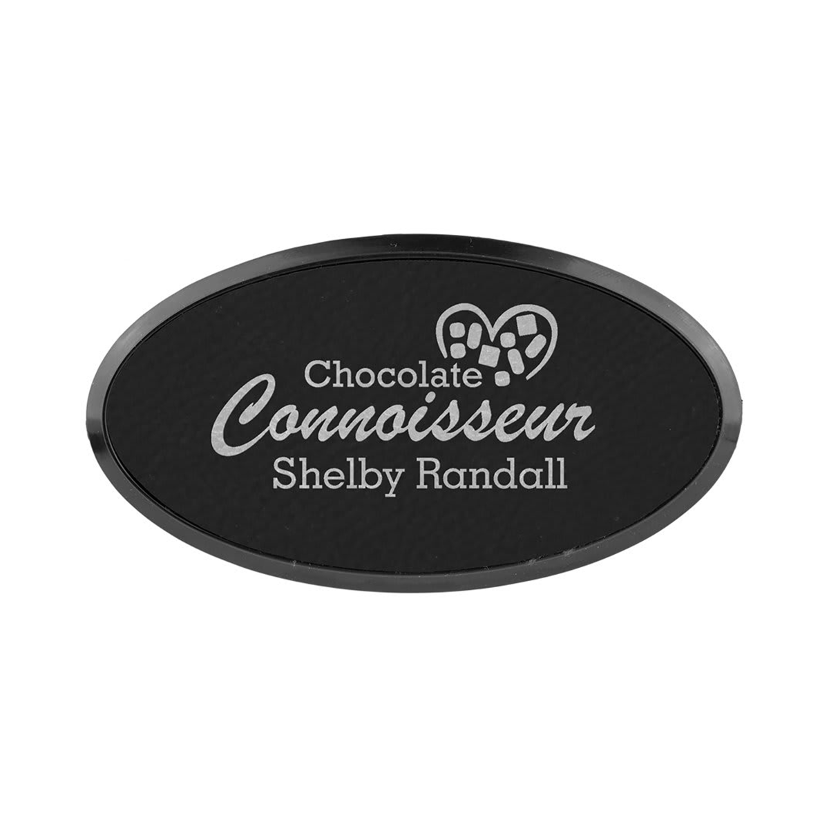 Leatherette Badges