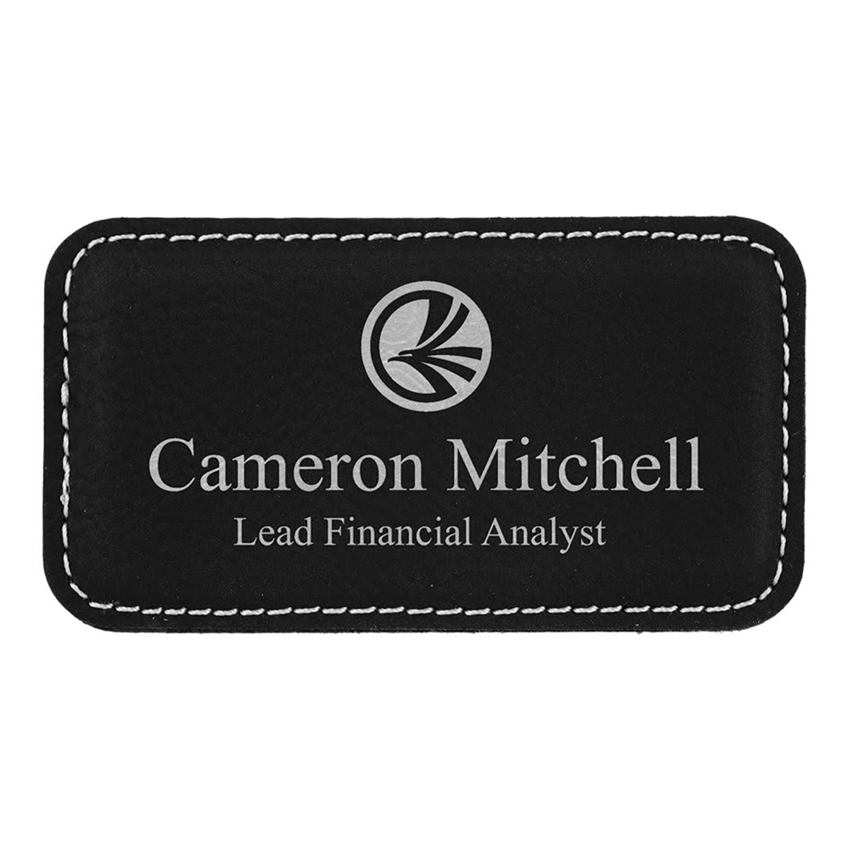 Leatherette Badges