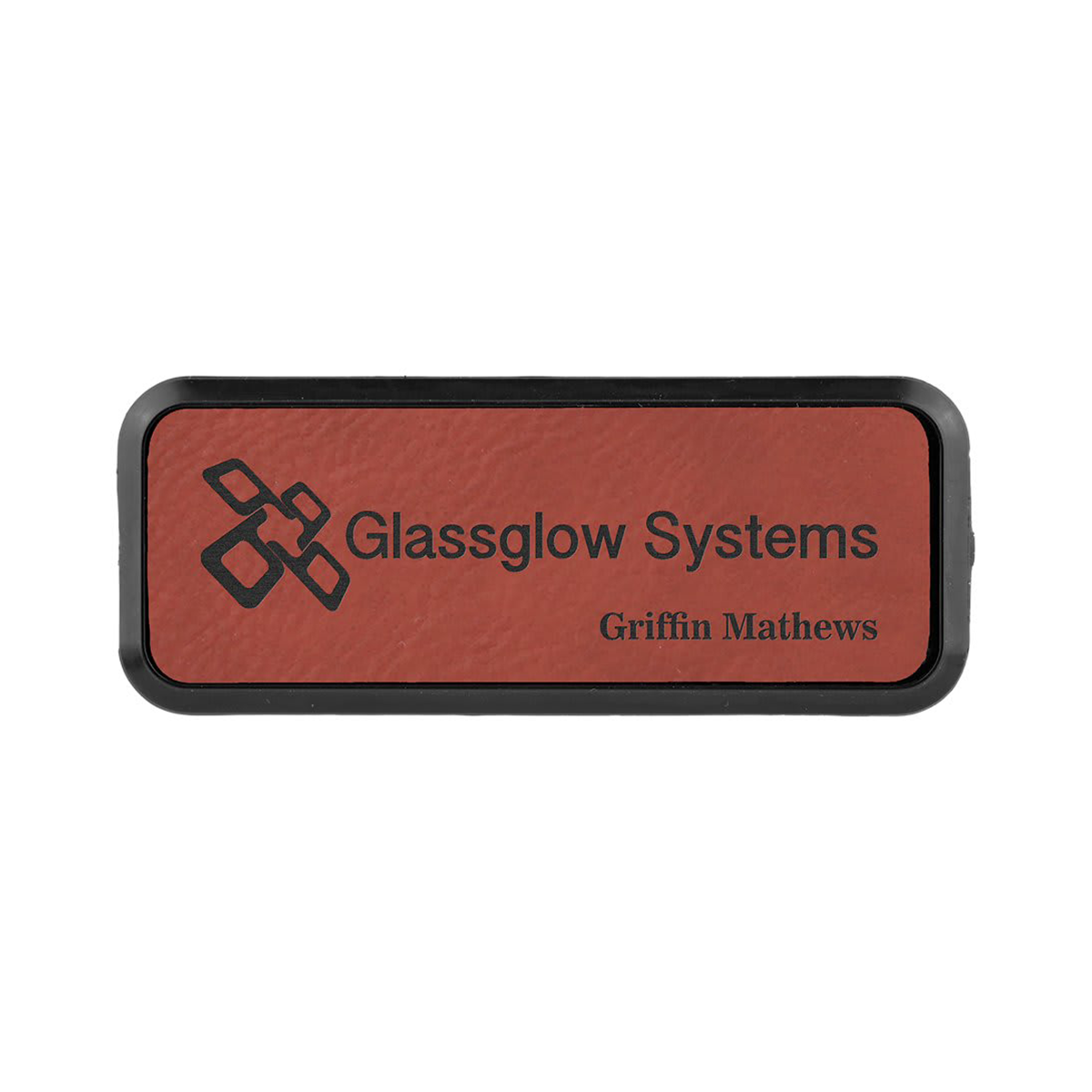 Leatherette Badges