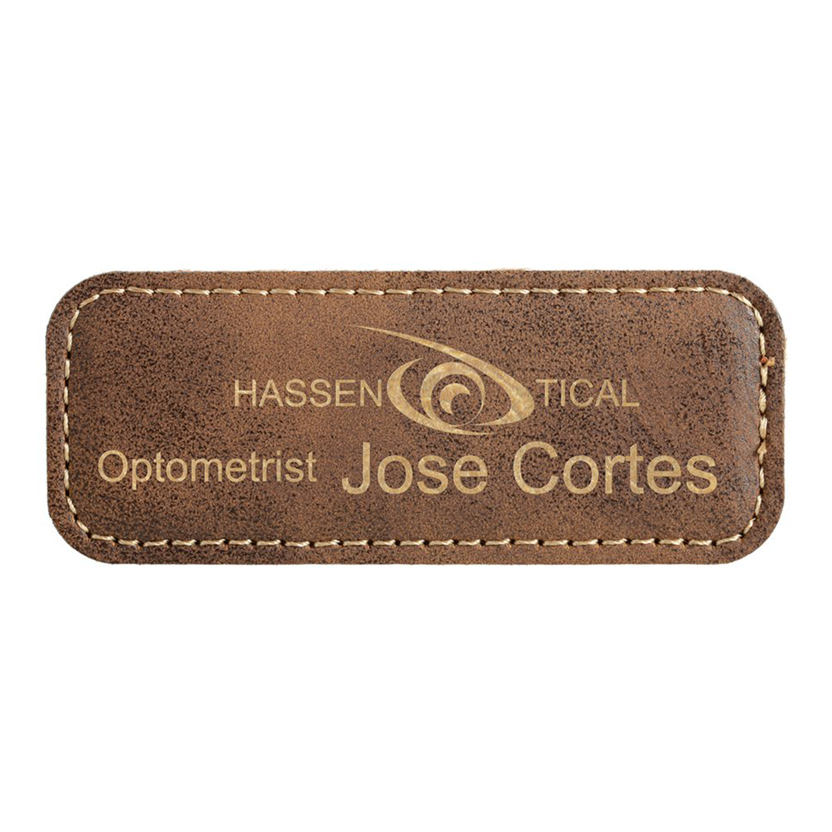 Leatherette Badges