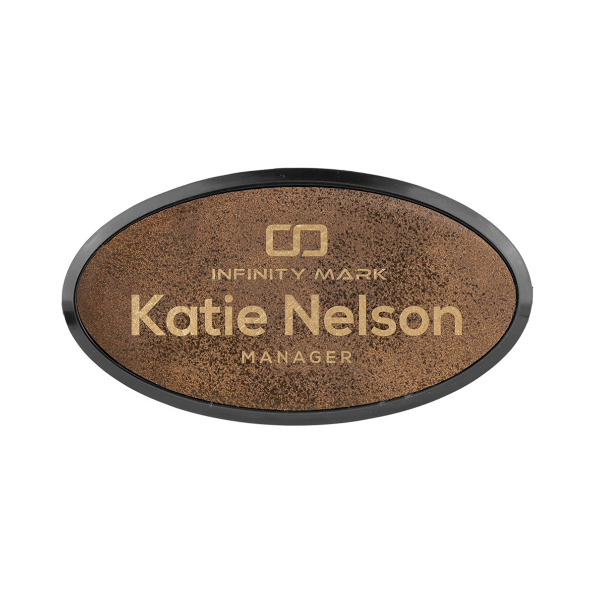 Leatherette Badges