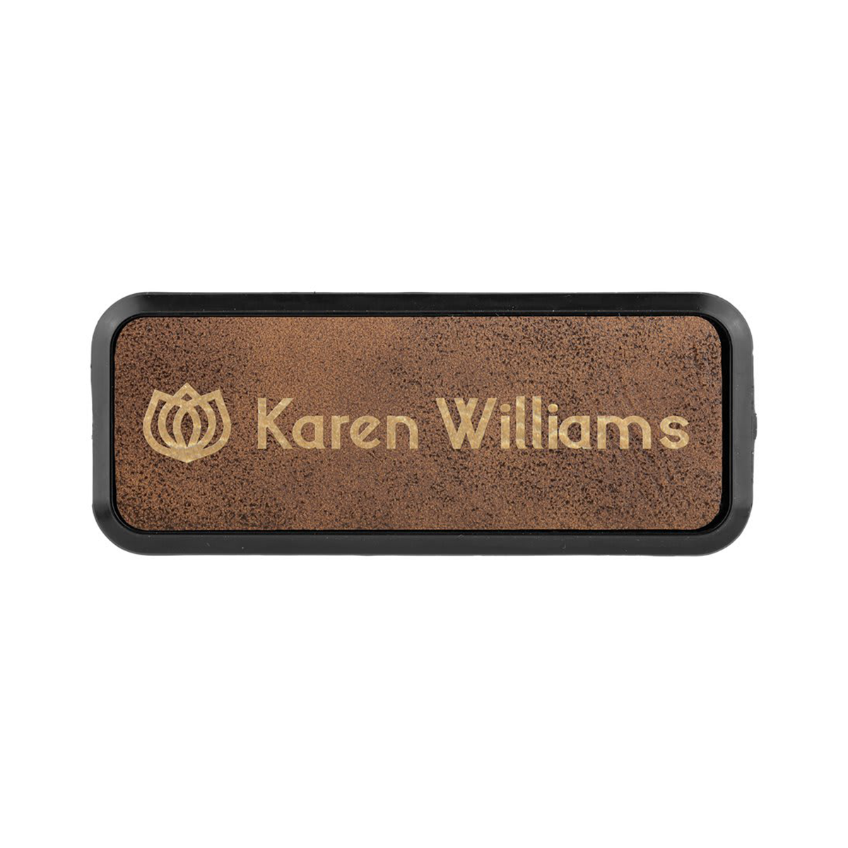 Leatherette Badges