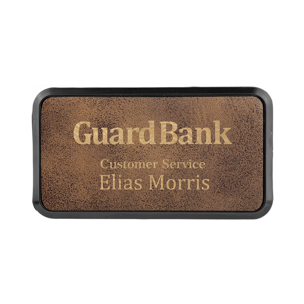 Leatherette Badges