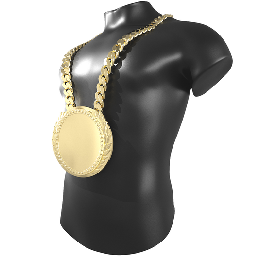 Lite Champ Chain Medal with Plastic Chain