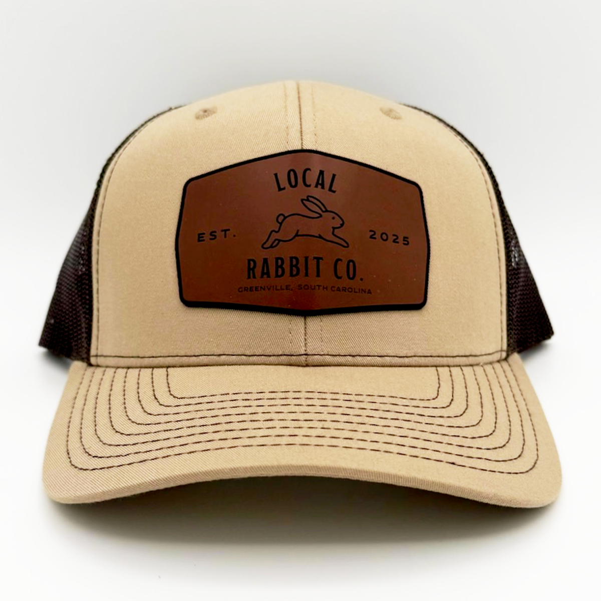 "Local Rabbit Co." Logo Patch Trucker Hat