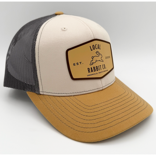 "Local Rabbit Co." Logo Patch Trucker Hat - 2 Color Options
