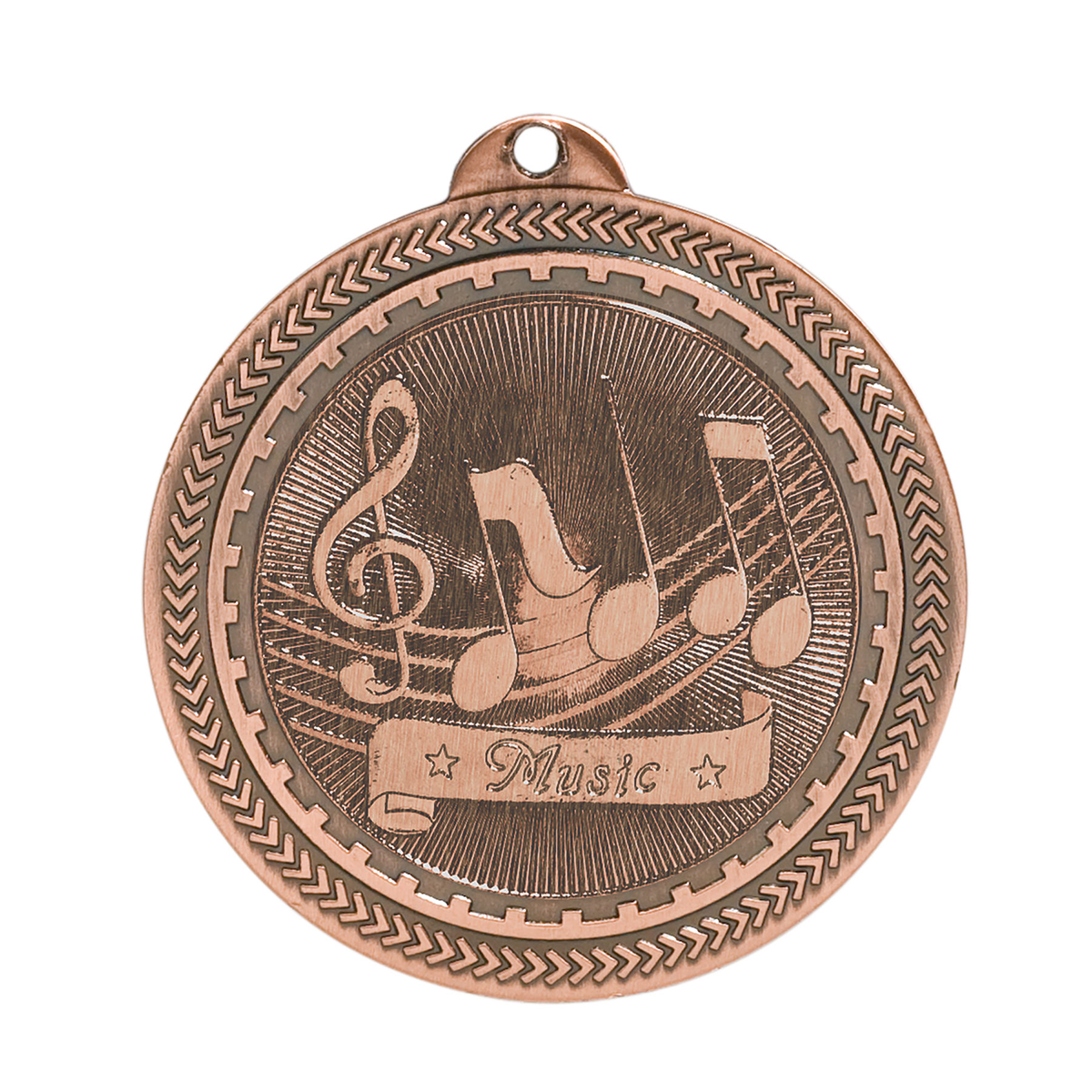 BriteLaser Series Music Medal