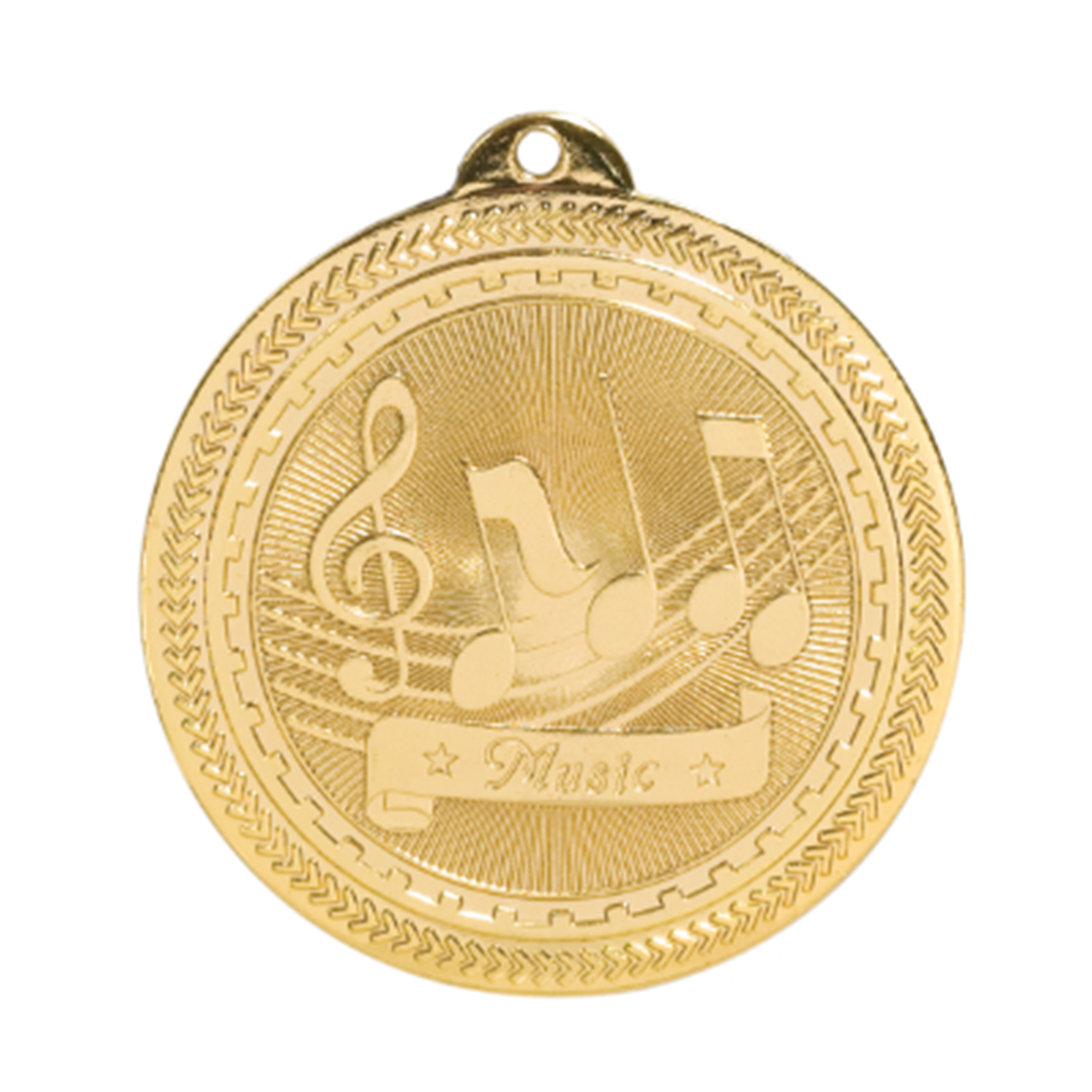 BriteLaser Series Music Medal
