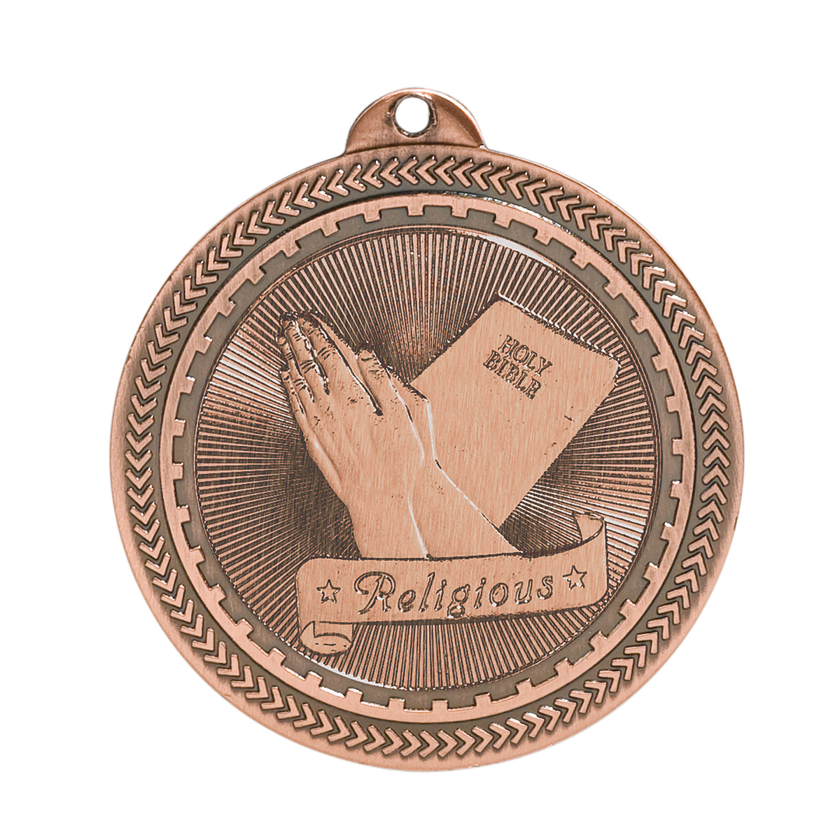 BriteLaser Series Religious Medal