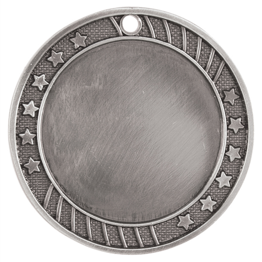 12-Star Antique Medal with Customizable Insert