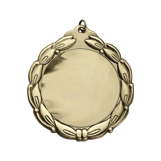 Classic Medallion in Antique Gold, Silver and Bronze