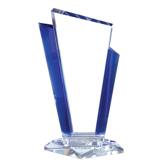 Marquee Blue Accent Glass Award