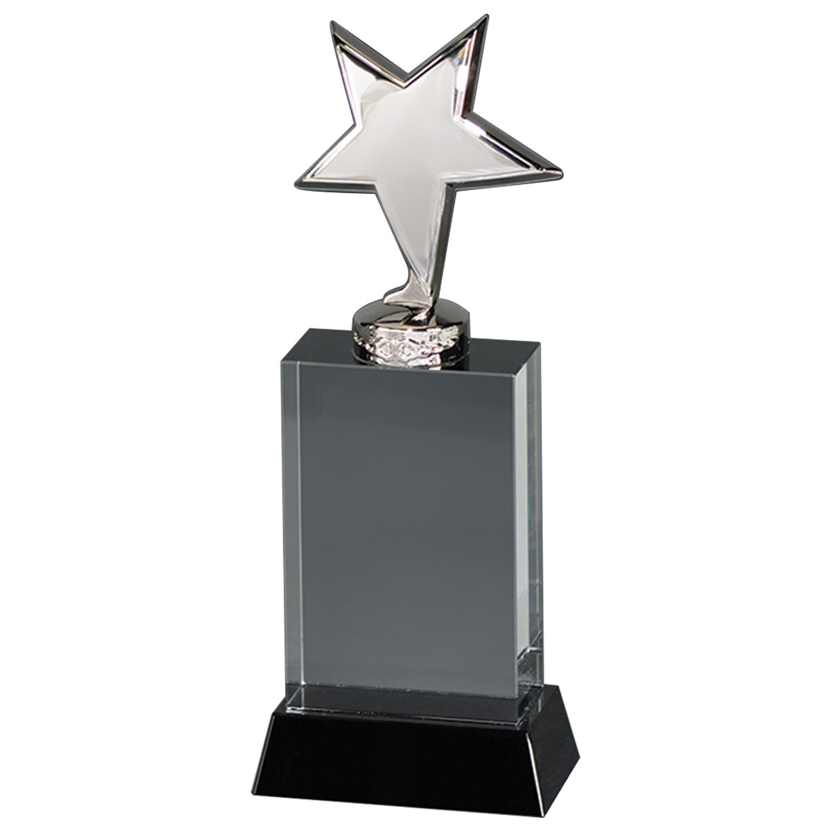 Metal Star Crystal Award