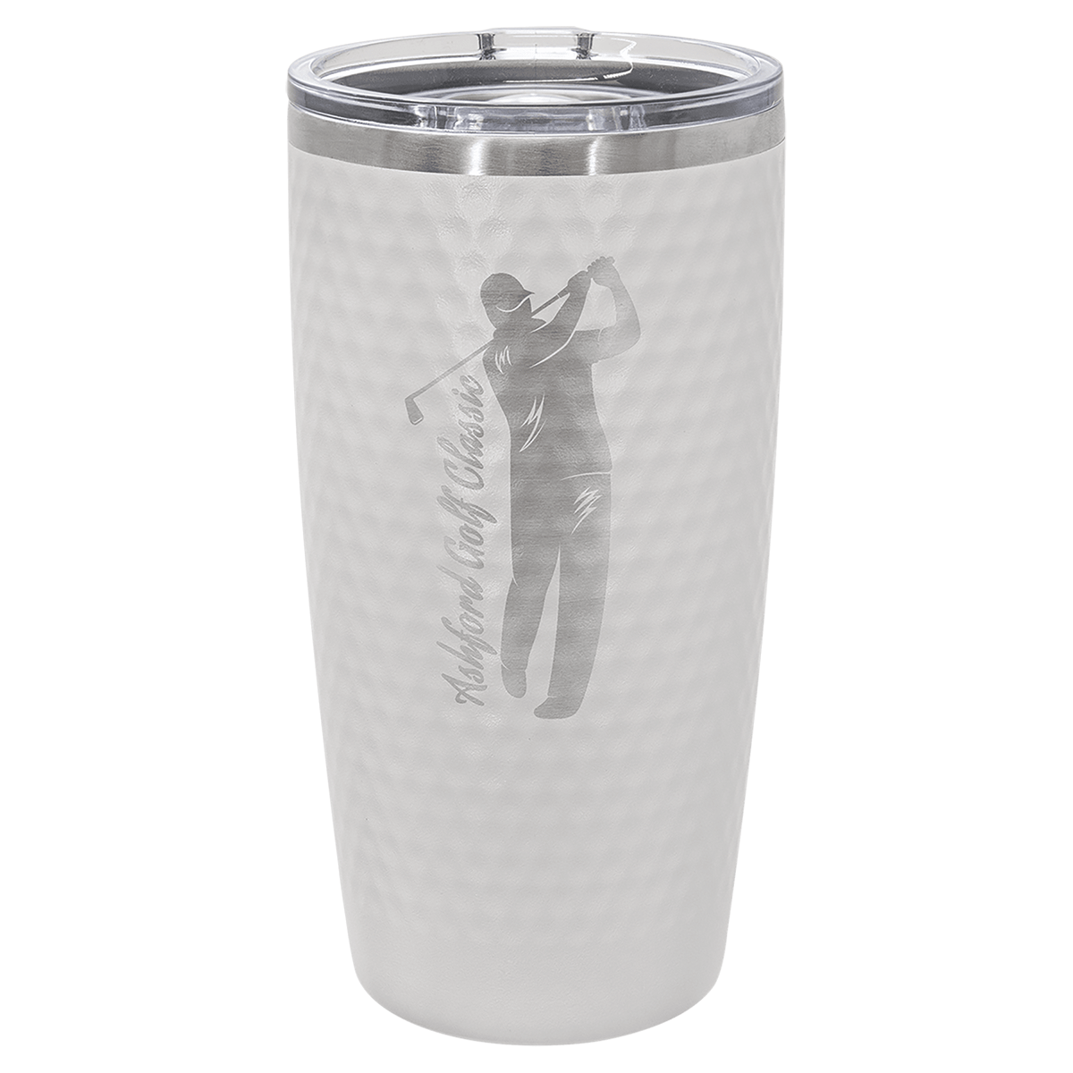 Polar Camel 20 oz. Golf Tumbler with Dimples and Slider Lid