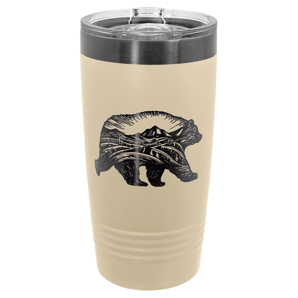 Polar Camel 20 oz. ION-Plated Ringneck Tumbler with Slider Lid