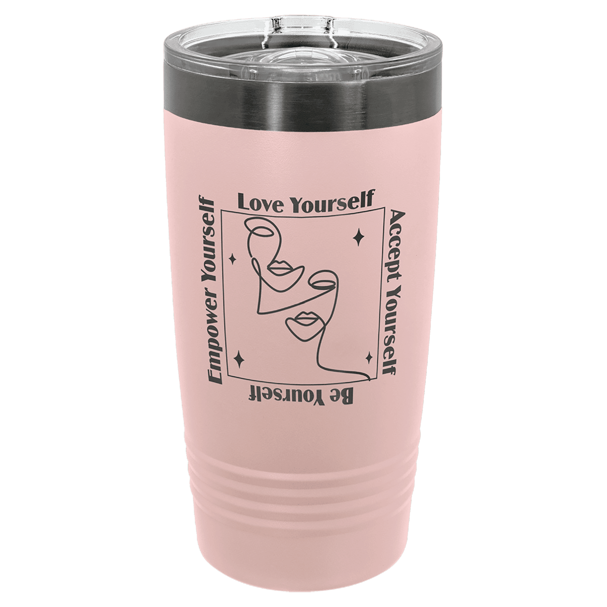Polar Camel 20 oz. ION-Plated Ringneck Tumbler with Slider Lid