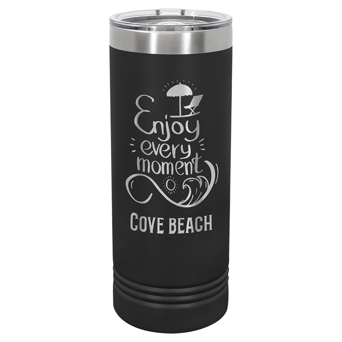 Polar Camel 22 oz. Skinny Tumbler with Slider Lid