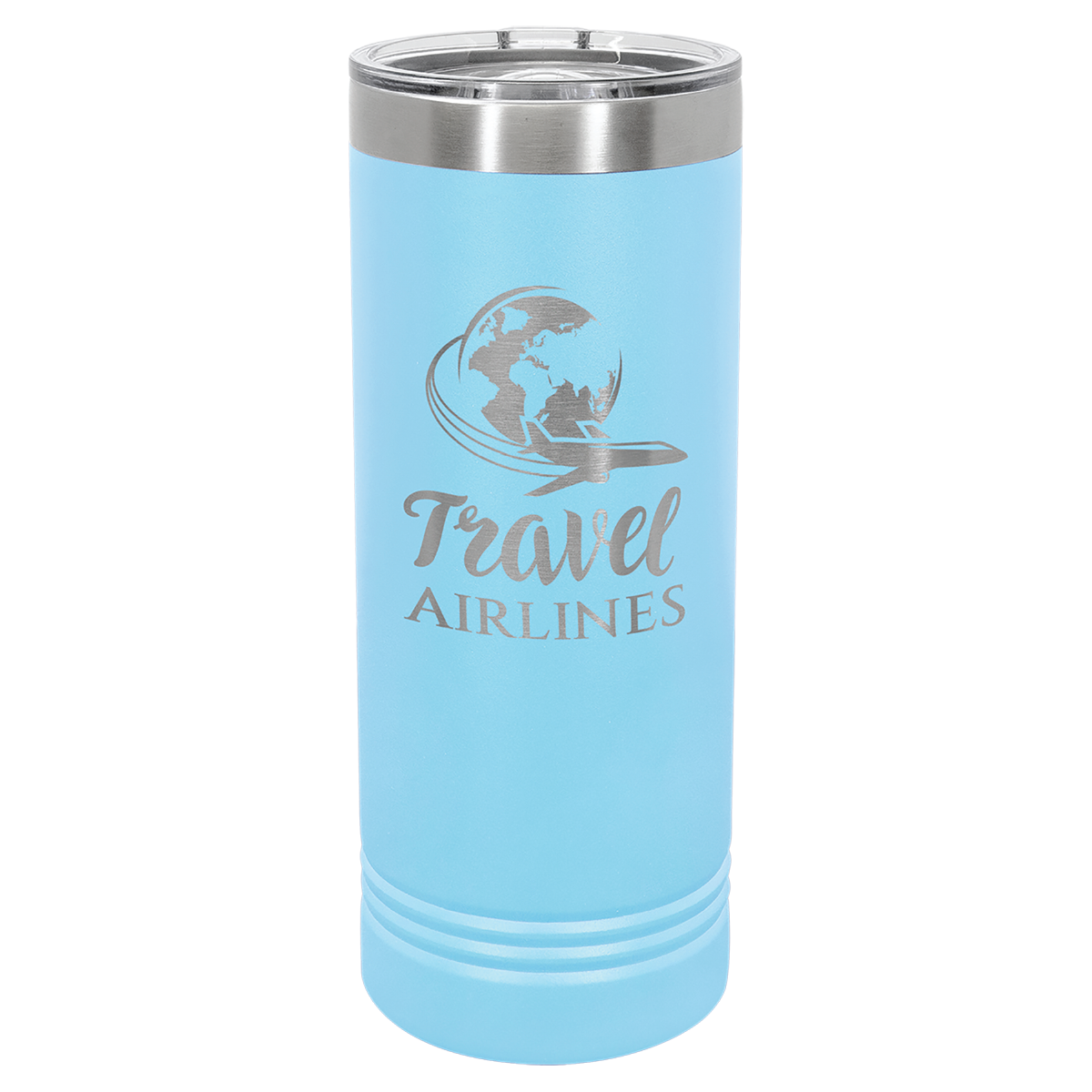 Polar Camel 22 oz. Skinny Tumbler with Slider Lid