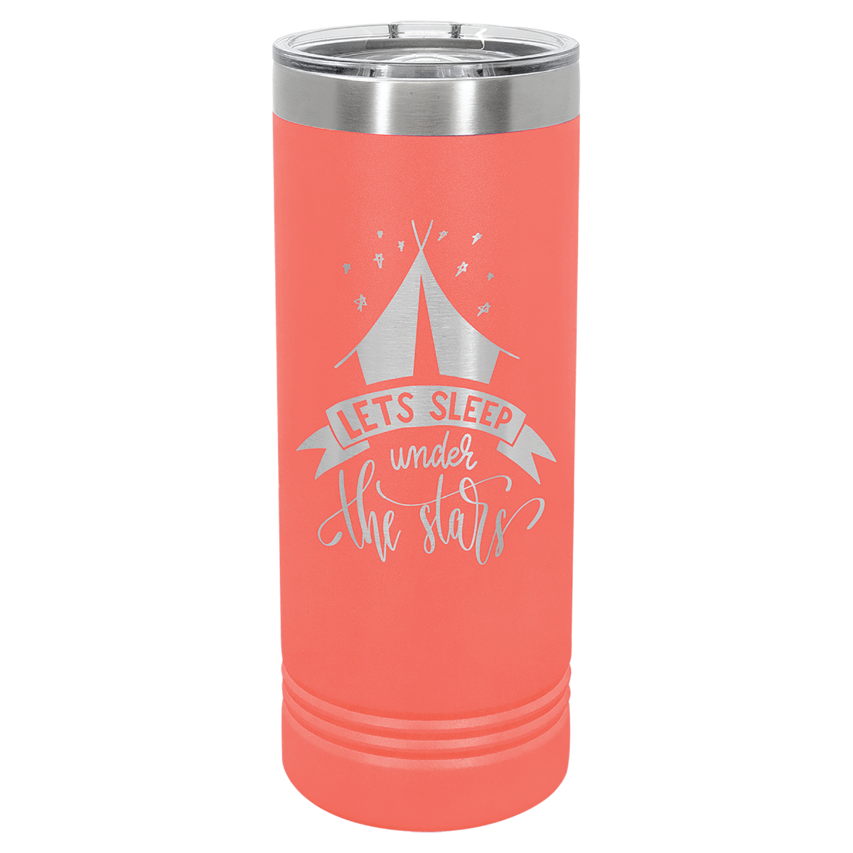 Polar Camel 22 oz. Skinny Tumbler with Slider Lid