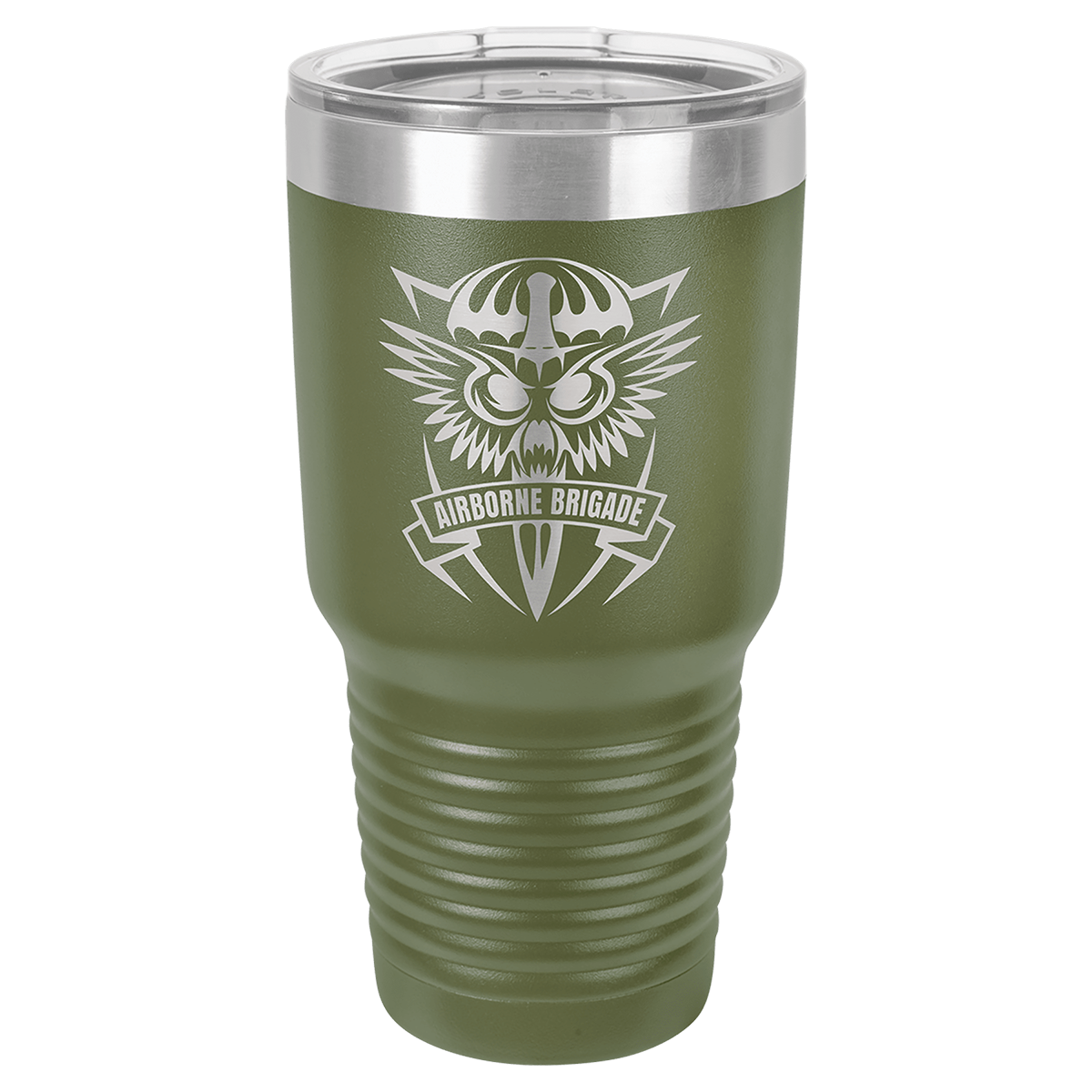 Polar Camel 30 oz. Vacuum Insulated Ringneck Tumbler with Clear Lid