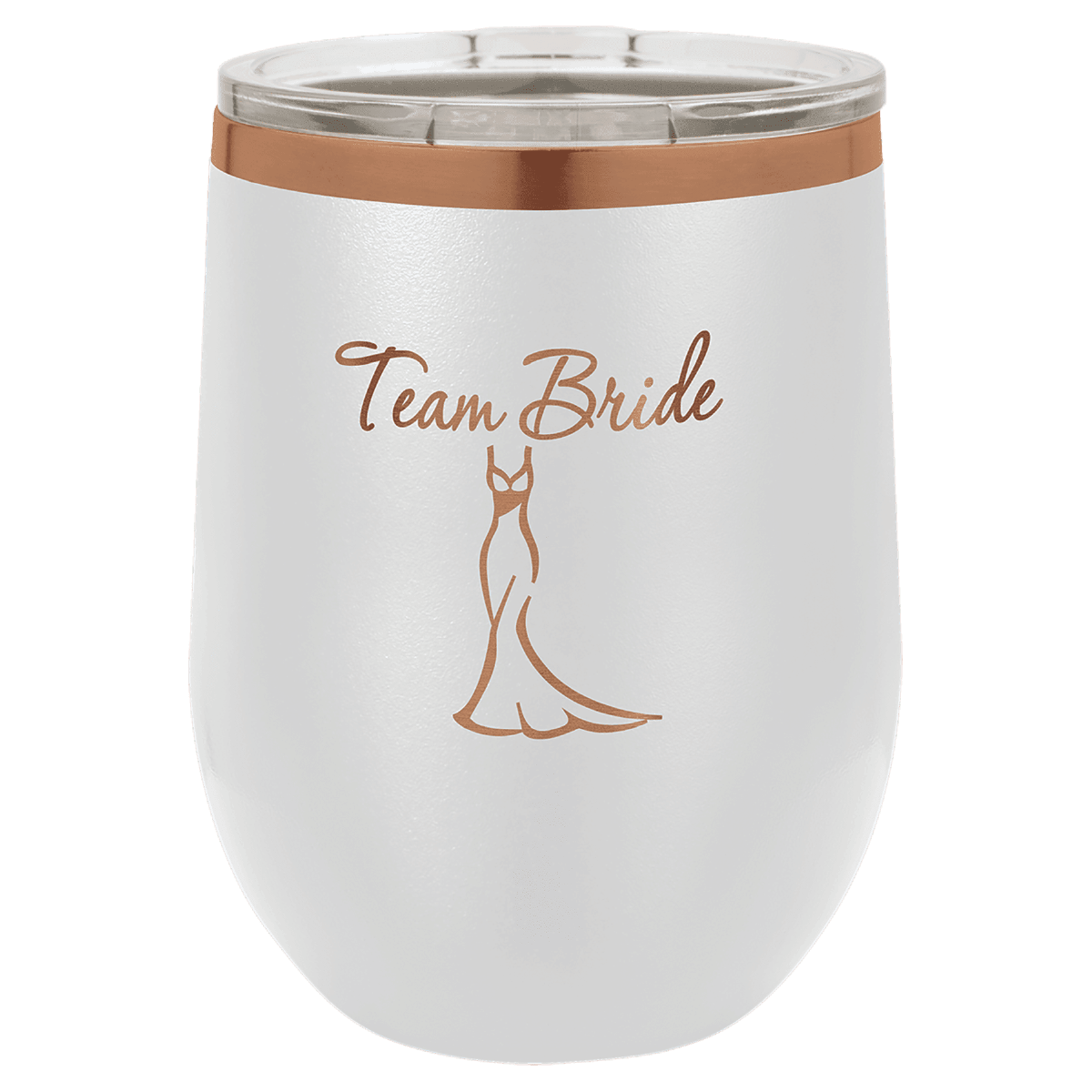 Polar Camel 12 oz. ION-Plated Stemless Wine Tumbler with Lid