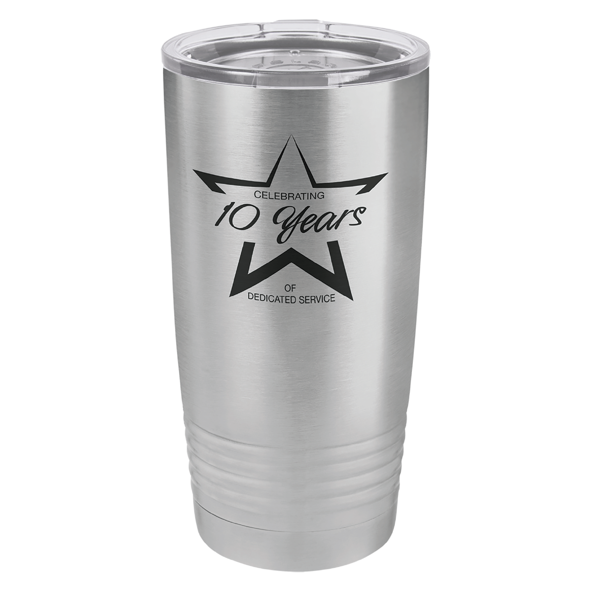 Polar Camel 20 oz. Vacuum Insulated Ringneck Tumbler with Clear Lid