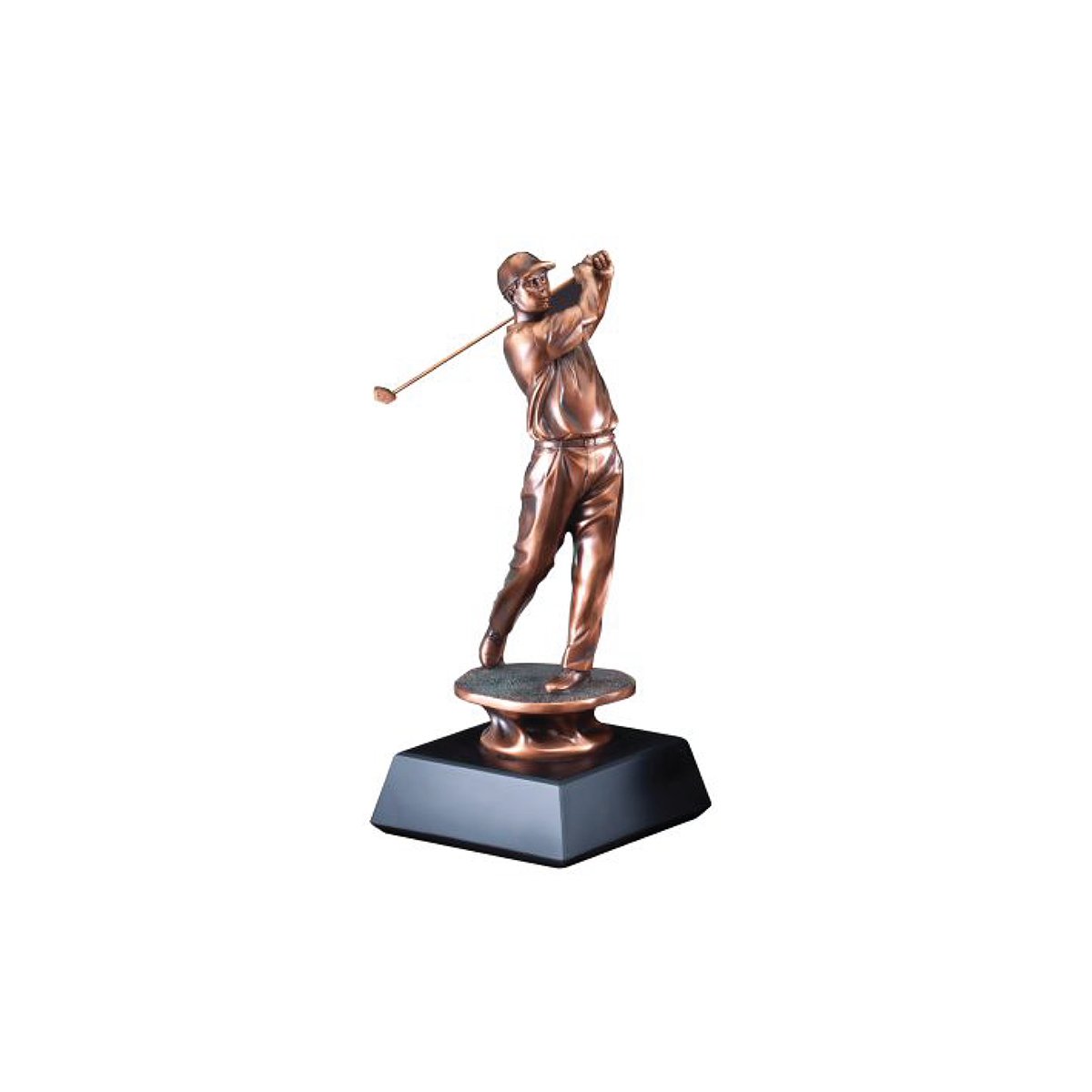 Posing Golfer Resin Trophy