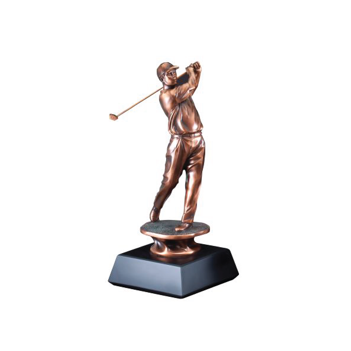 Posing Golfer Resin Trophy