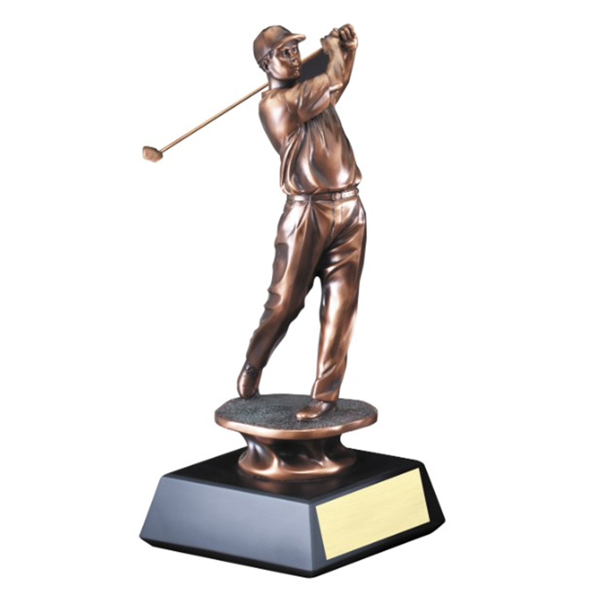 Posing Golfer Resin Trophy