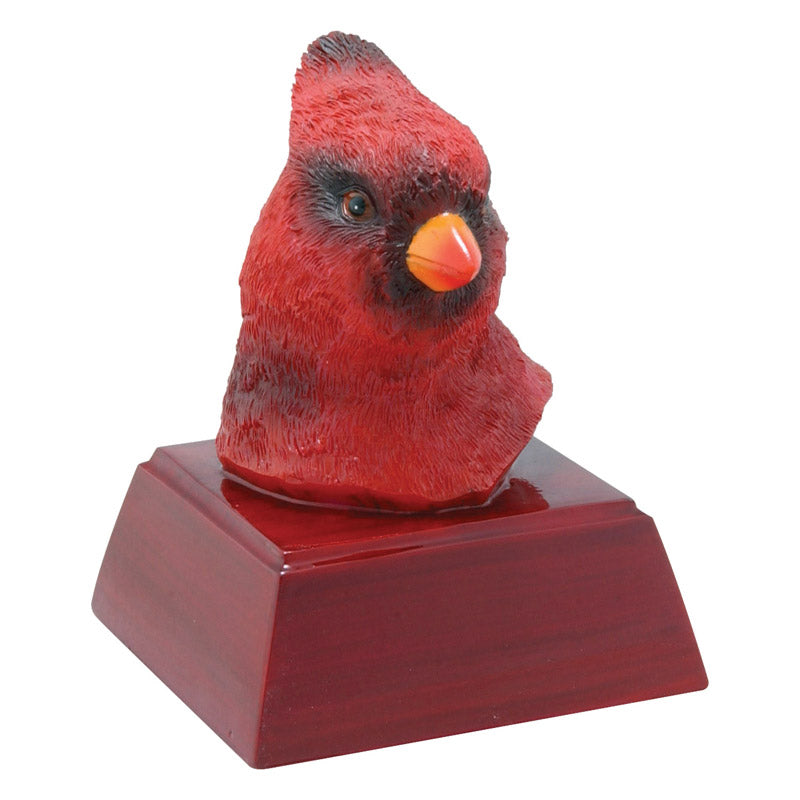 Cardinal Color Resin Trophy
