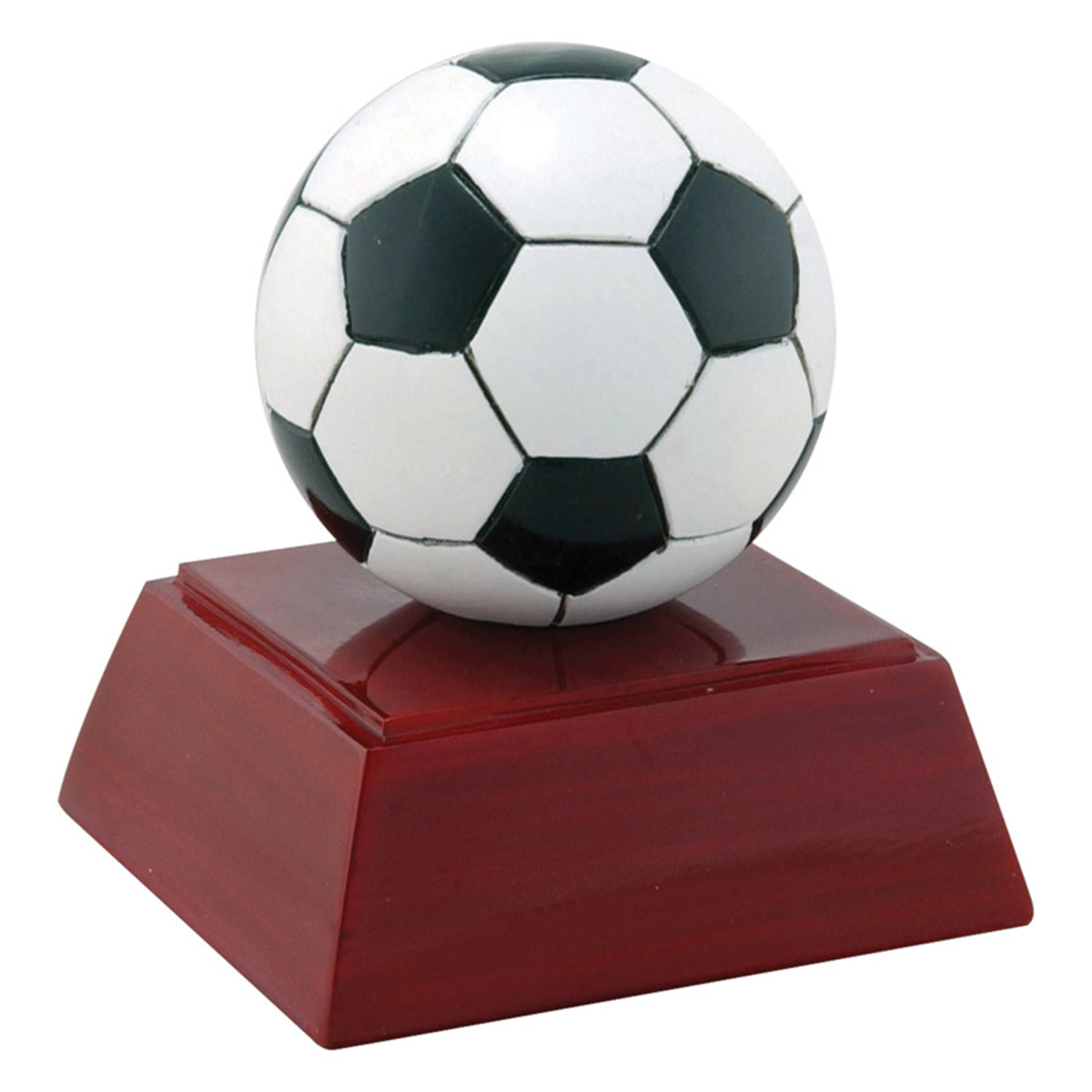 Soccer Color Resin Trophy
