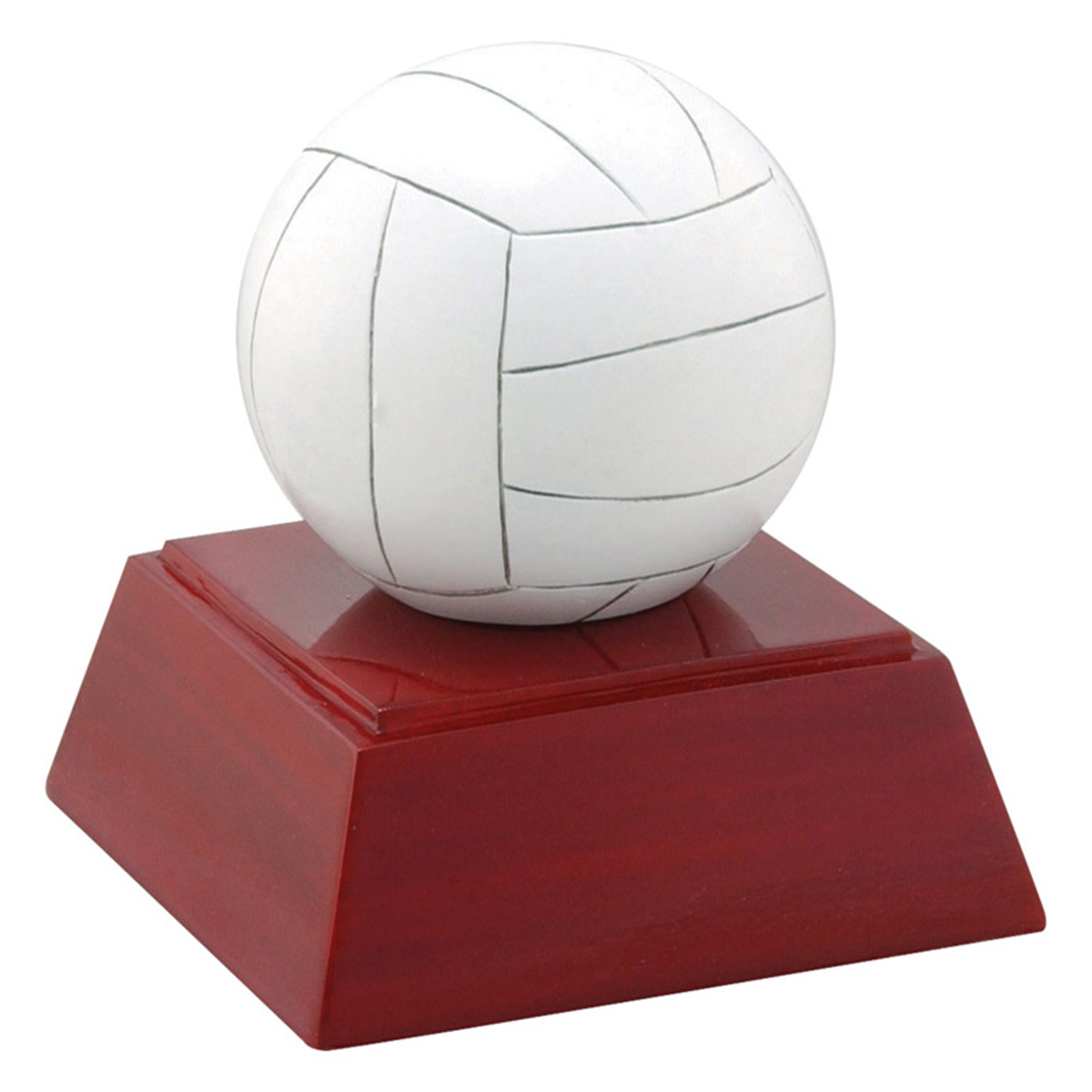 Volleyball Color Resin Trophy