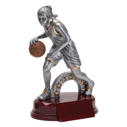 Basketball Ultimate Resin Trophy (Female)