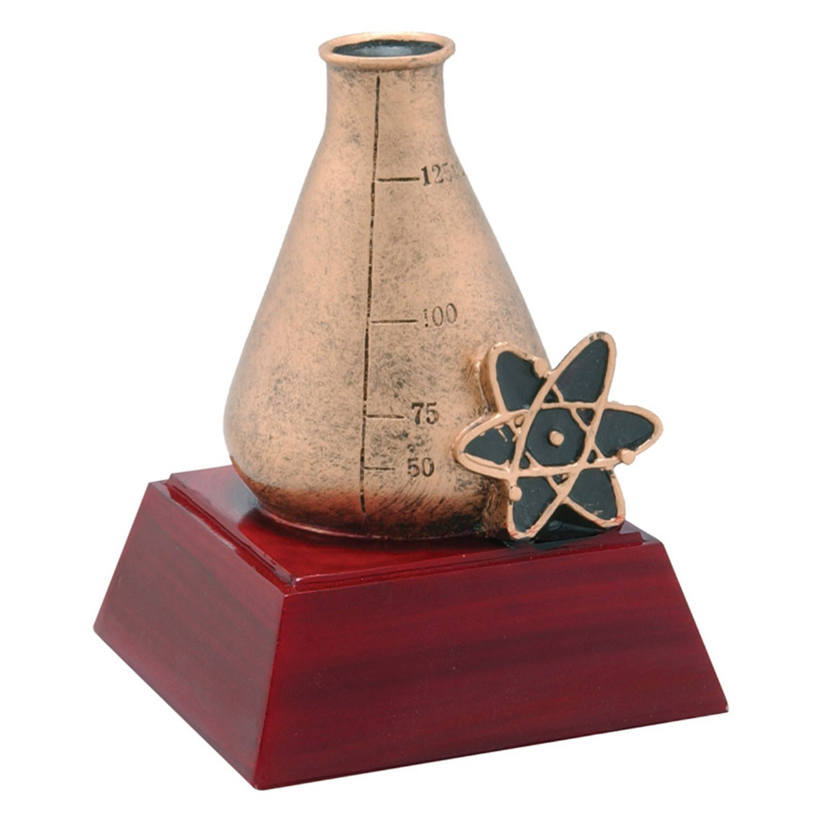 Science Bronzed Resin Trophy