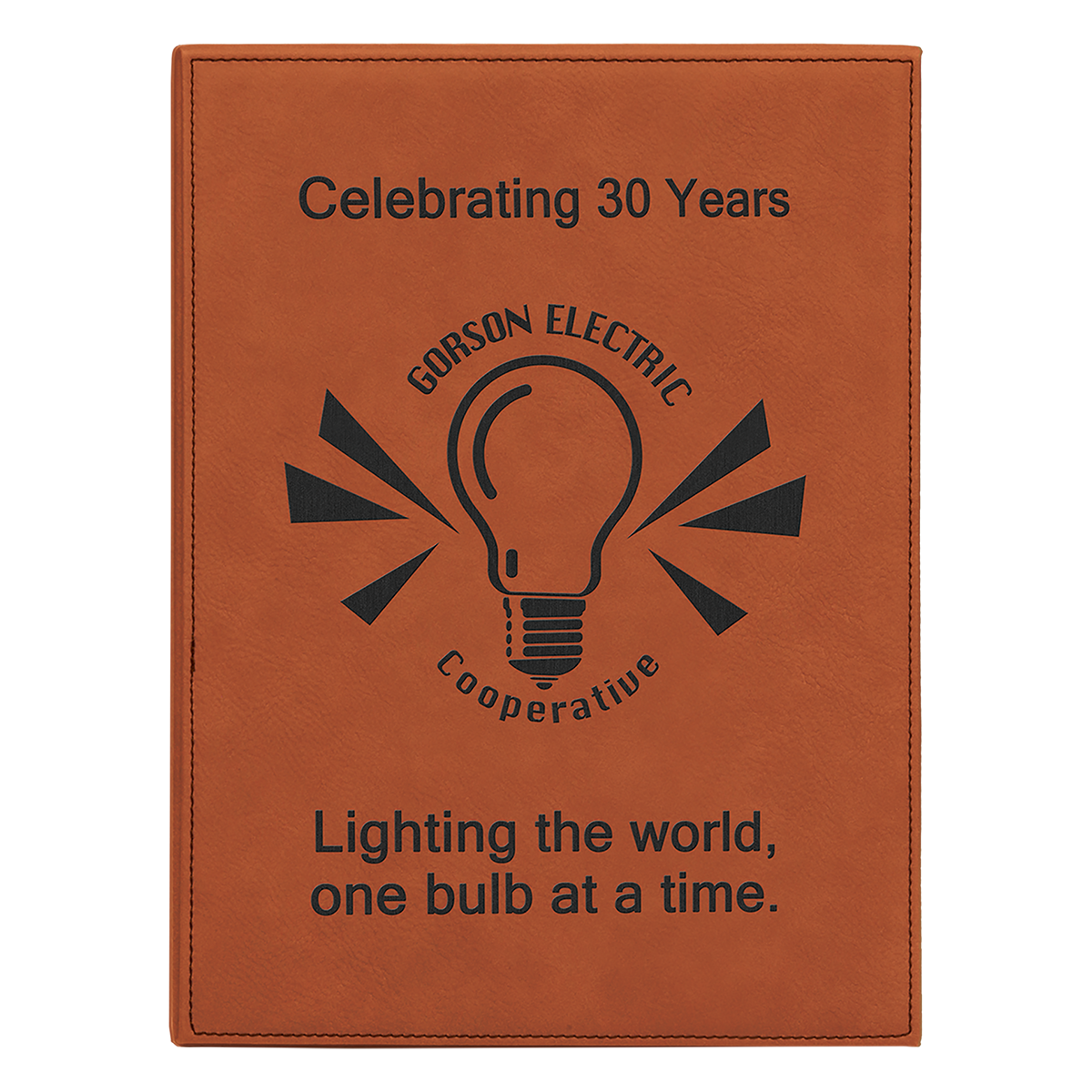 Leatherette Plaque