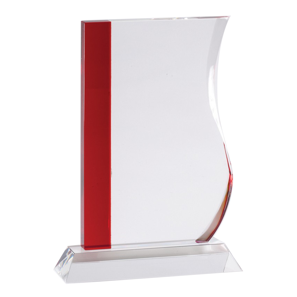 Red Wave Crystal Award