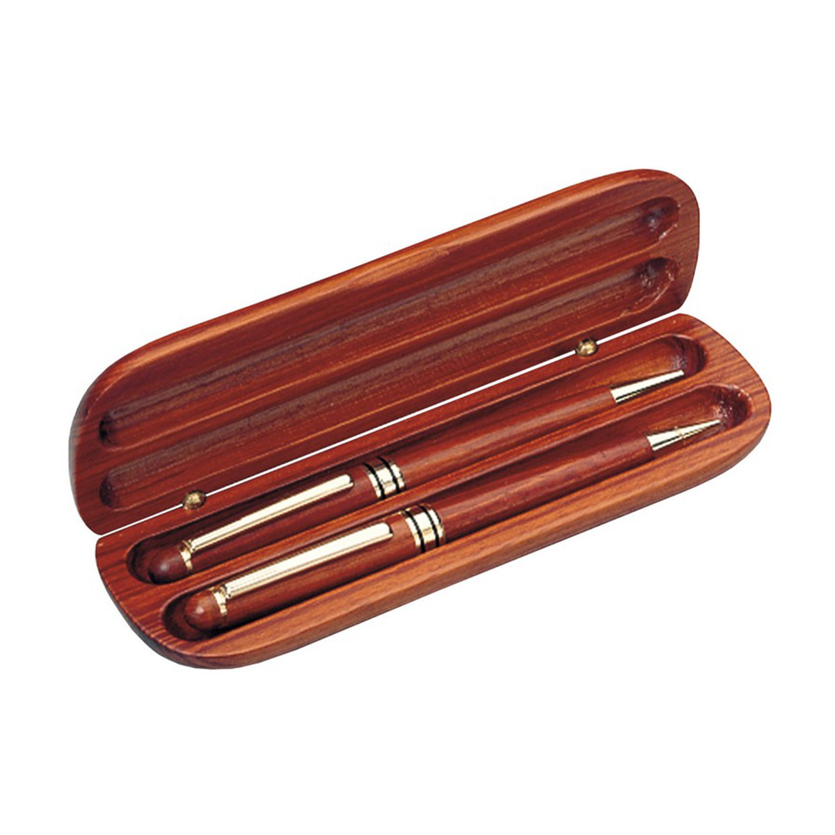 Rosewood Pen, Pencil and Case