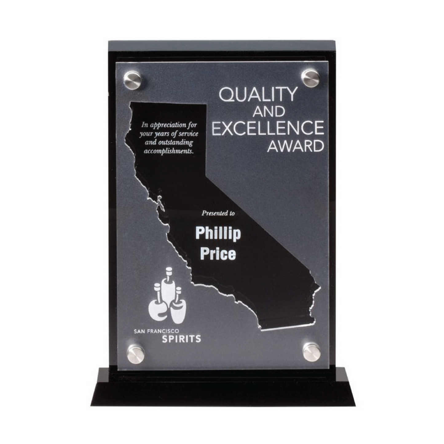 State Series Duo Acrylic Award
