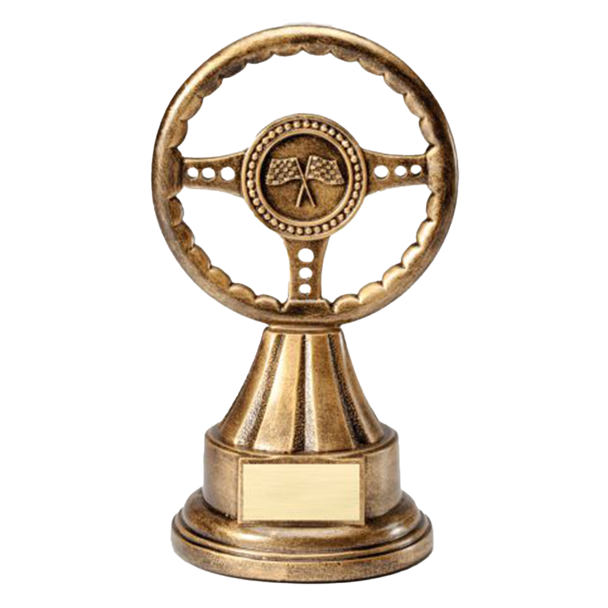 Steering Wheel Resin Trophy
