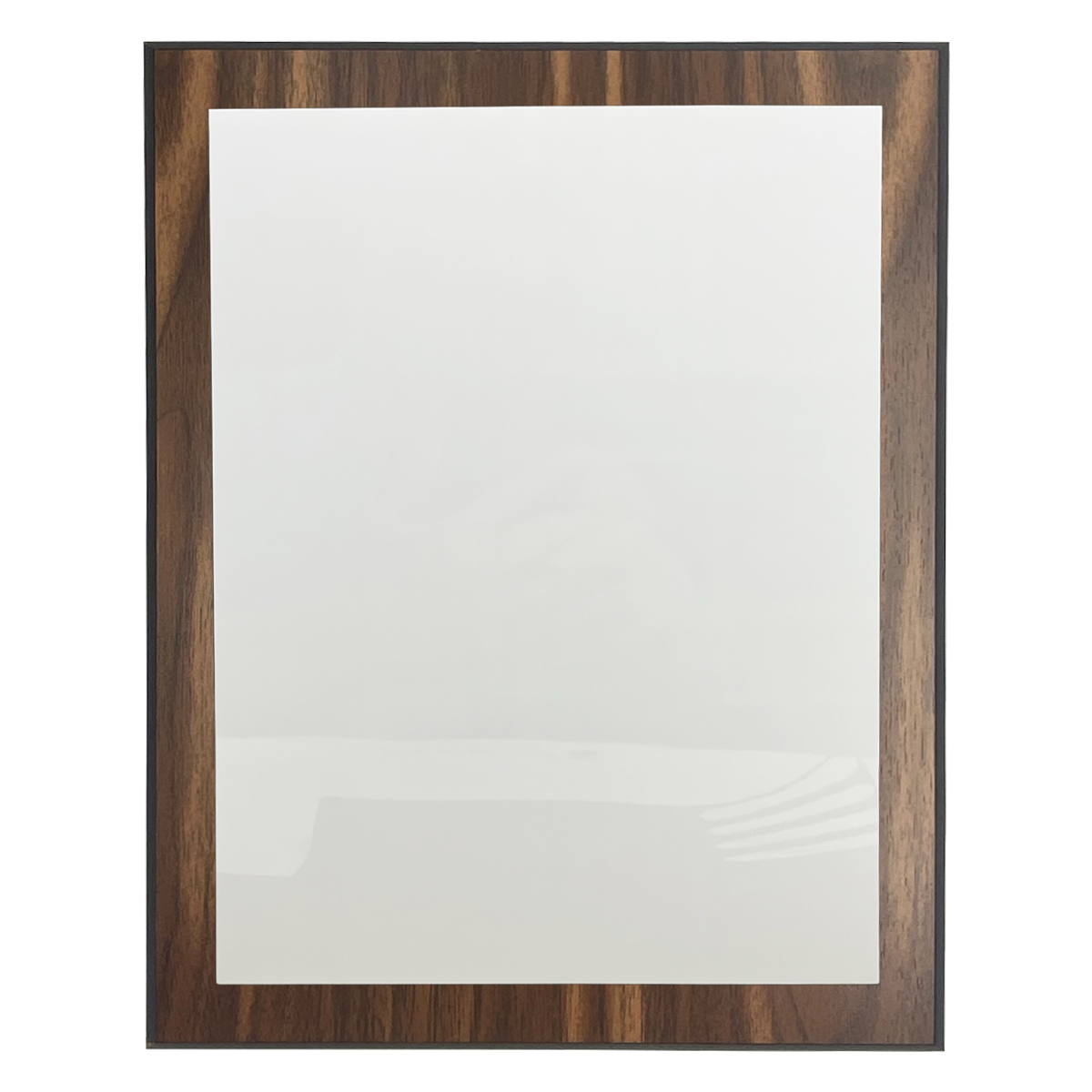 100 Series Plaque in Black, Cherry or Walnut Finish Board with Full Color Sublimated Plate