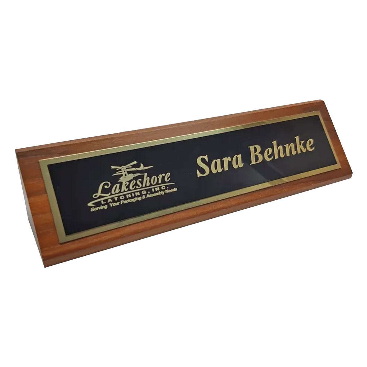 Walnut Desk Wedge